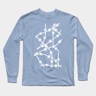 Blue Barb Long Sleeve T-Shirt